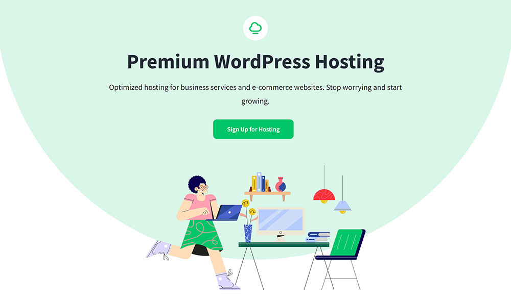 Select hosting services, such as Chimento Agency's premium WordPress hosting