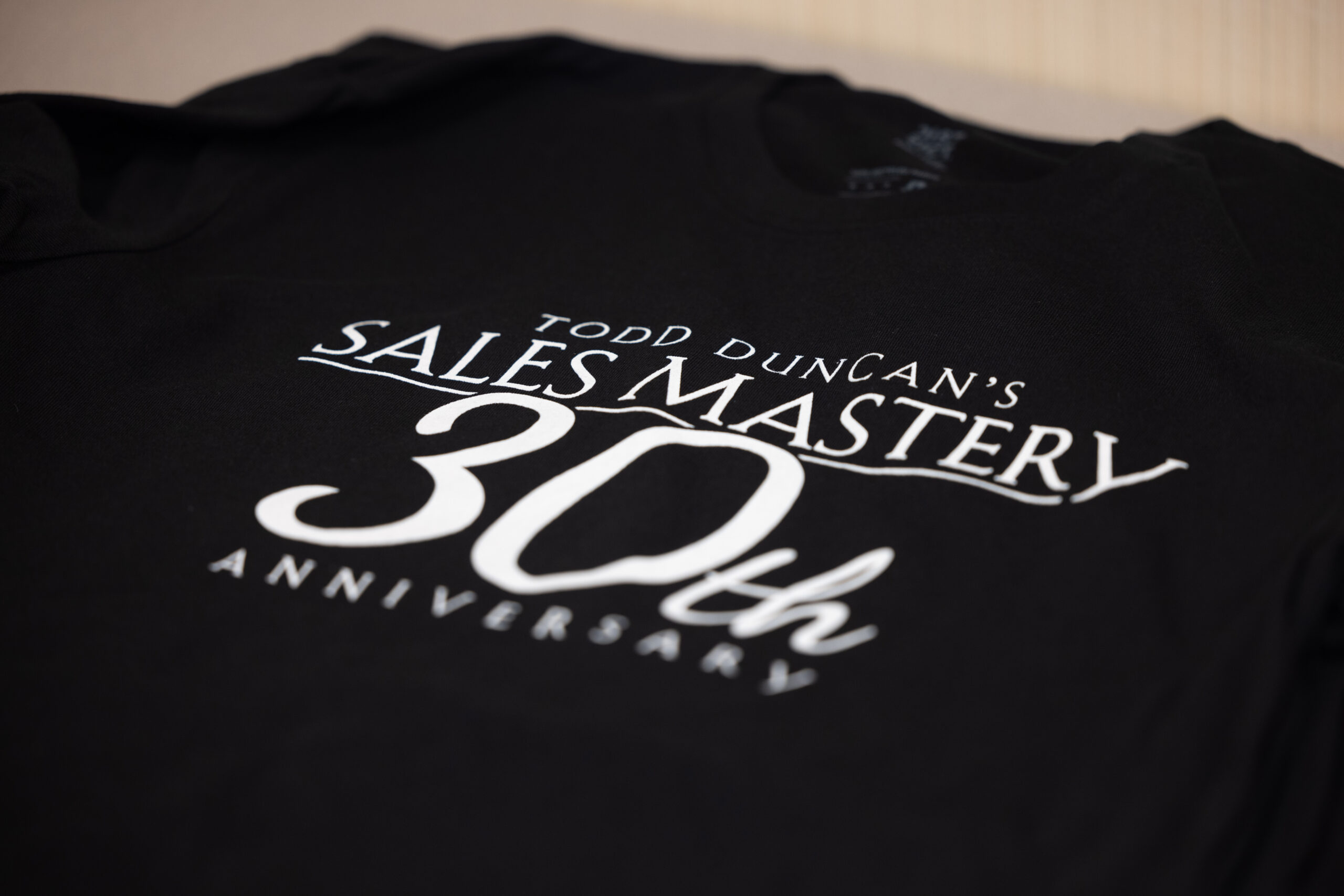 30th Sales Mastery commemorative shirts
