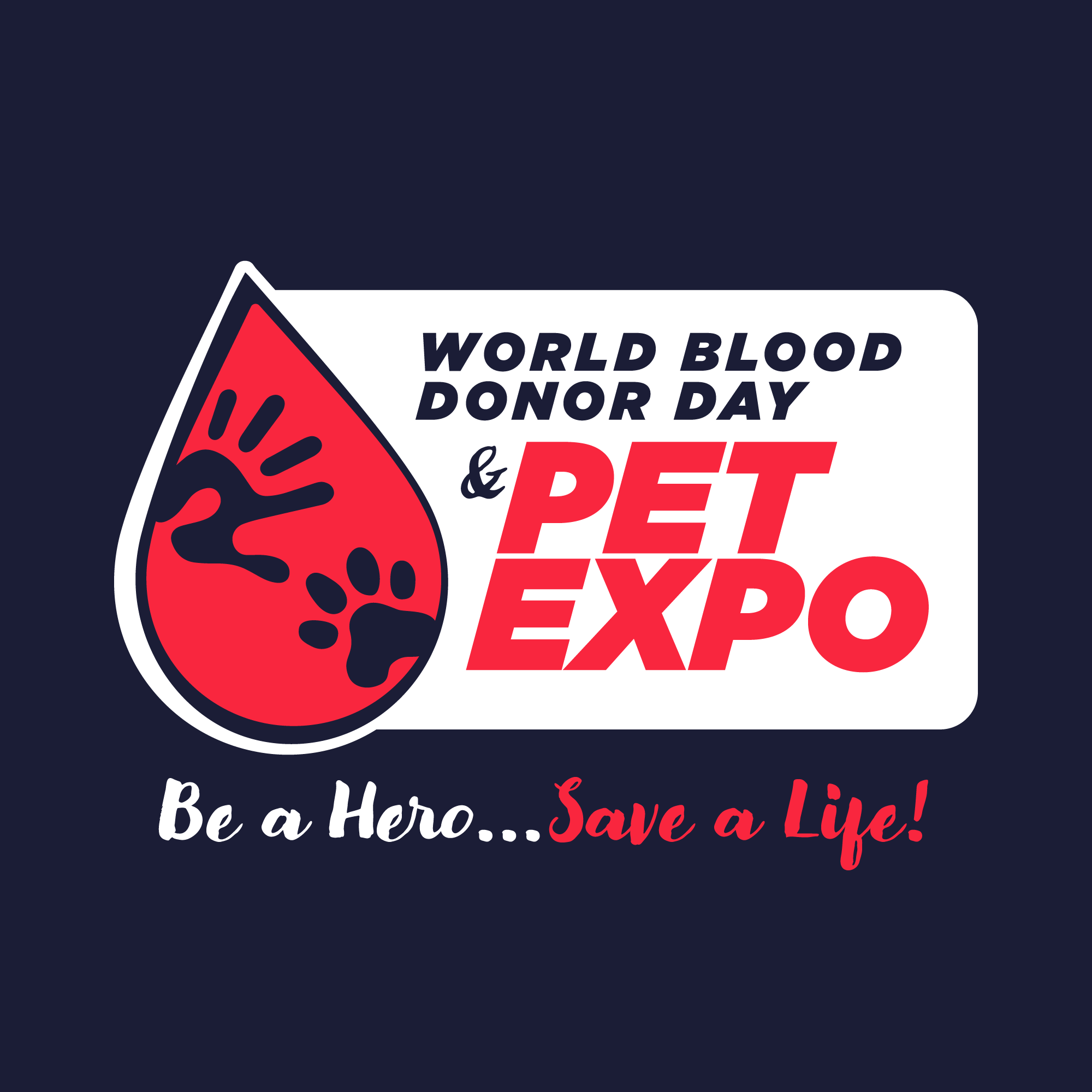 World Blood Donor Day branding