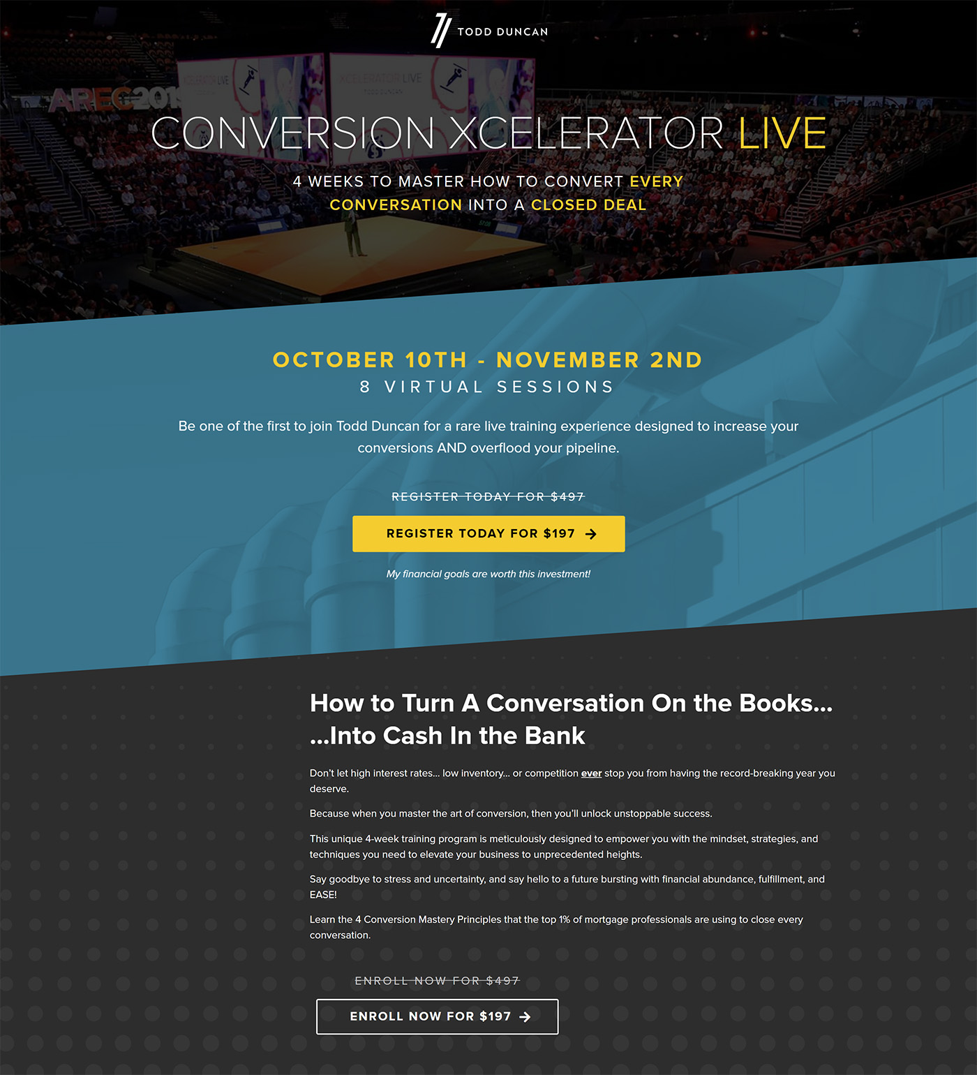 Conversion Xcelerator LIVE