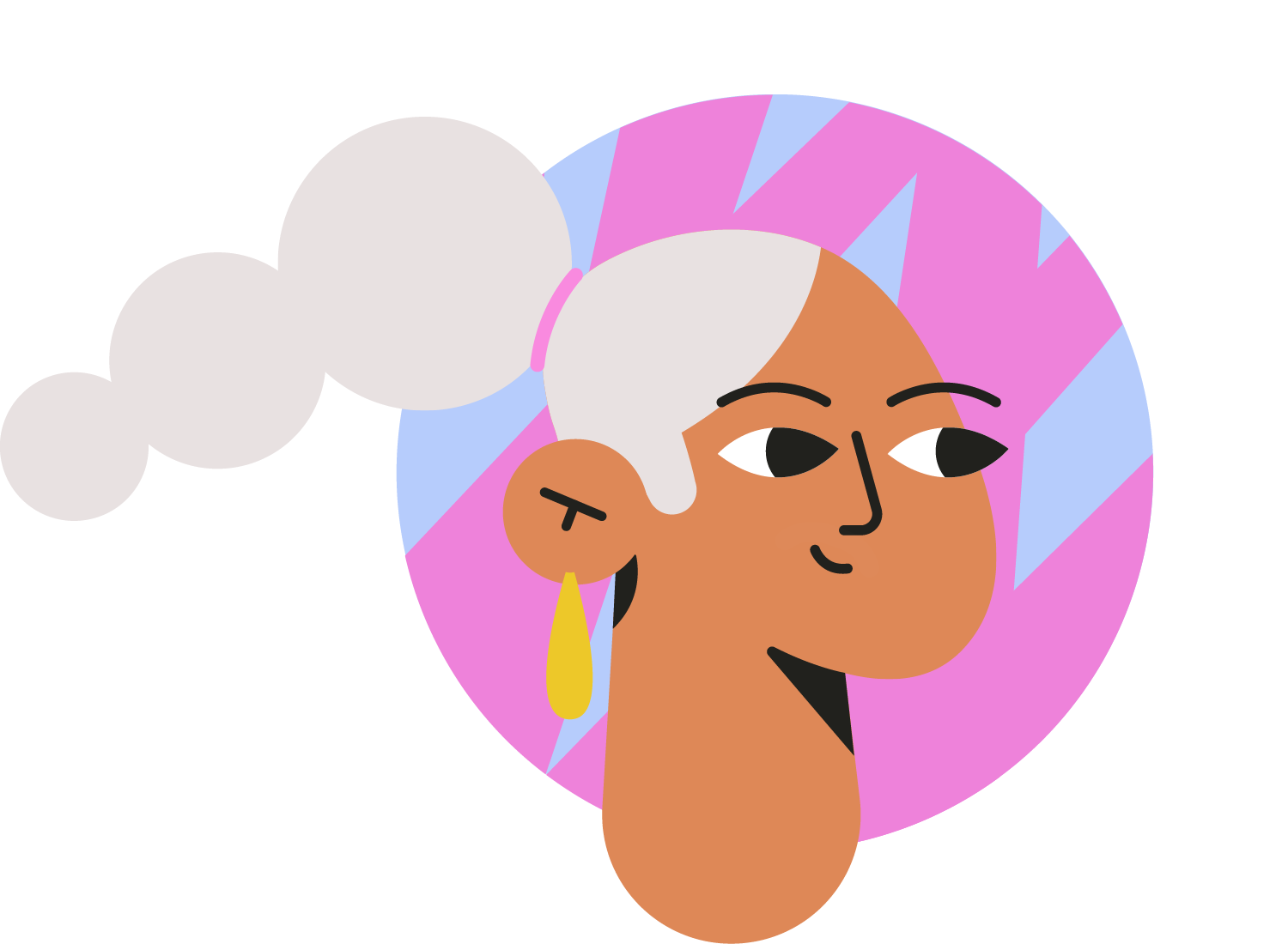 Happy Chimento Agency client illustration